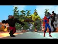 Spiderman rescues Spidey vs Hulk from the bad guy Joker vs venom| Game GTA 5 Superheroes