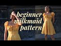 Milkmaid Dress Tutorial - Beginner Friendly Version | LYDIA NAOMI