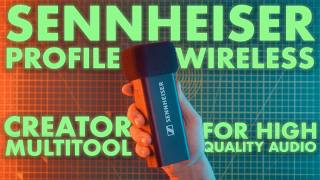 Sennheiser Profile Wireless - All-in-One 2.4 GHz Wireless Creator Multitool for High-Quality Audio!