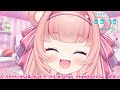 【甘々asmr 黒3dio ノイキャン無し生音】くまの膝枕でお耳かき♡耳ふぅ♡耳はぁ♡　＃くまくまたいむ　【日色くま】