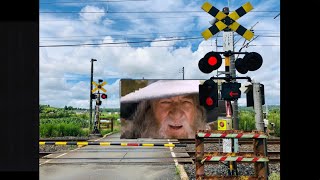Gandalf Sax Guy ft. Railroad crossing