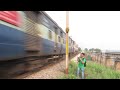 12809 cstm hwh mail rips past kharun bridge with decorated src wap 4