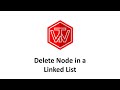 Delete Node in a Linked List | LeetCode 237 | Coding Interview Tutorial