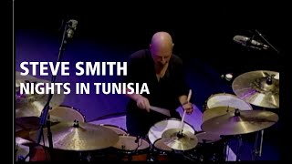 Steve Smith: extended DRUM SOLO "Nights In Tunisia" - #stevesmith #drummerworld #drumsolo