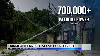 Ernesto strengthens as peak season still 1 month away