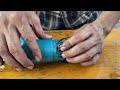 restoring the overloaded dongcheng angle grinder returning to original state