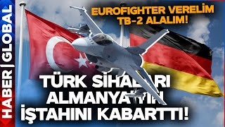 Alman Basını: Eurofighter Vermezsek Kaybeden Biz Oluruz