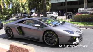 Hamann Lamborghini Aventador Sound and Driving on the Road!