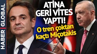 O TREN KAÇTI MİÇOTAKİS! Atina'dan Flaş Erdoğan Açıklaması!