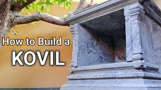 How to build Stone Kovil |கல் கோவில் கட்ட எப்படி |पत्थर कोविल का निर्माण कैसे करें|කෝවිල් සාදන ආකාරය