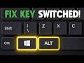 How To Fix ALT & Windows Key Swapped