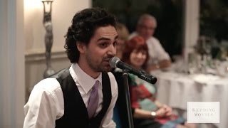 Brother Sings Hilarious Best Man Speech Song! (MAKES EVERYONE CRY!)