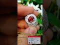 Natural Umbalite garnet 1.17ct memo login lab kode 3056 #shorts