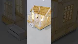 Popsicle stick House