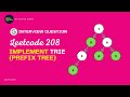 Implement Trie (Prefix Tree) - Leetcode 208 - Python #prefix #trie