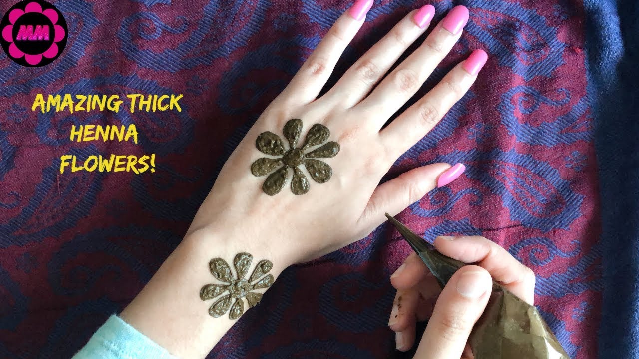 Easy Flower Mehndi Designs Best Flower Site