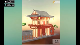 Pocket World 3d - Caliph Tower,Waterwheel at Lijiang Old Town,Eros Flower Shop,The East Market Gate