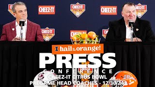 Illini Football | Cheez-It Citrus Bowl Pregame Head Coach Press Conference 12/30/24