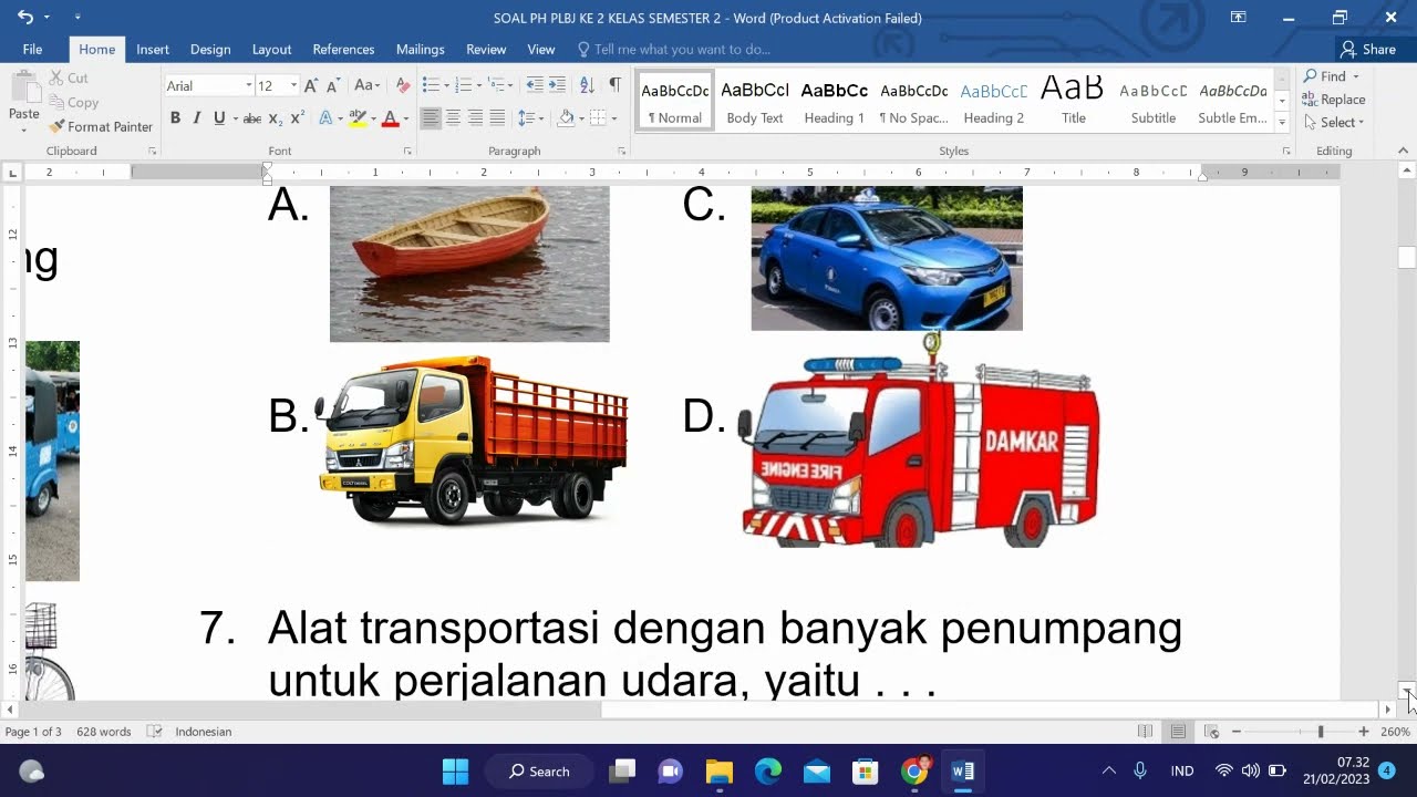 SOAL PLBJ KELAS 4 BAB ALAT TRANSPORTASI DAN MUSEUM DI JAKARTA - YouTube