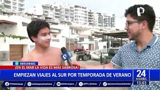 ¡Empieza la temporada de verano!: Peruanos y extranjeros disfrutan de las playas del sur