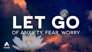 Let Go of Anxiety, Fear, Worry Before Sleep | Christian Sleep Meditations By Tyler + Calm Rain Music