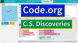 Code.org Lesson 20.7 Collision Detection | Tutorial with Answers | C.S. Discoveries Unit 3