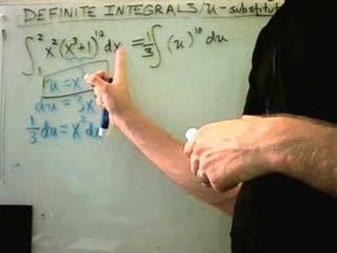 Integration by U-Substitution, Definite Integral Integration by U-Substitution, Definite Integral