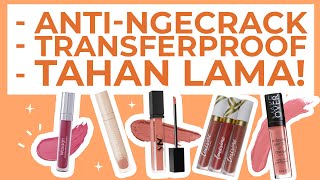 TAHAN LAMA!  5 Lip Cream Lokal Anti Ngecrack dan Transferproof