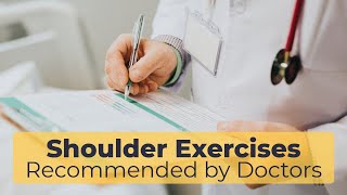 Severe Shoulder Pain THE Most Recommended Exercises by Doctors