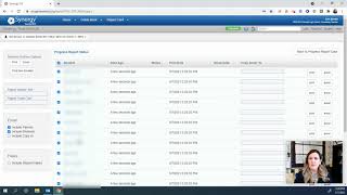 Send Progress Reports through Synergy