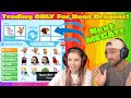 Trading Only to Get Neon Dragons!! Dragon MEGA MISSION! *Part 1* Roblox Adopt Me!