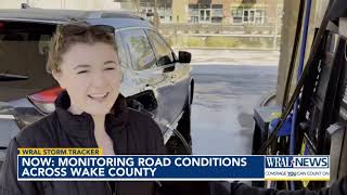 Monitoring Wake County road condition amid expected refreeze
