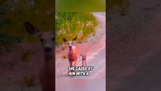 The kind man saved a mother deer, and then this happened... #rescue #deer