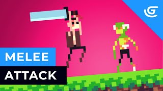 How to Create an Advanced Melee / Sword Attack in GDevelop ( Free 2D Game Engine ) - Tutorial