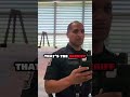 childish officer refuses to id himself