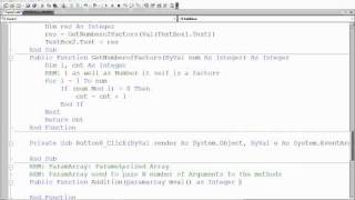 Paramarray in Visual Basic .NET? - ICD Bhavinsir