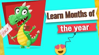Months of the year song | Learn 12 Months of the Year | Nursery rhyme