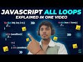 🚀 JavaScript Loops Explained with Examples | For, While, Do-While, For...in, For...of, forEach #js