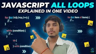 🚀 JavaScript Loops Explained with Examples | For, While, Do-While, For...in, For...of, forEach #js