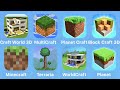 Craft World 3D, MultiCraft, Planet Craft, Block Craft 3D, Minecraft, Tearraria, World Craft, Planet