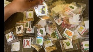 what i got from amazon / Seeds Haul / Plantify #seeds #plants #vegetablegarden