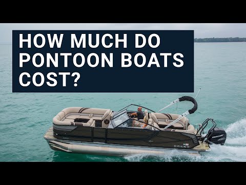 How much does a brand new pontoon boat cost?