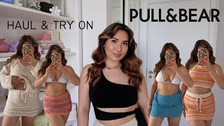 PULL AND BEAR SUMMER HOLIDAY HAUL | Midsize 10/12 \u0026 Petite Try On Haul