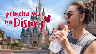 PRIMEIRA VEZ NA DISNEY! | VLOG