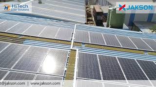 Jakson Solar Modules Powering a 288 kWp Grid-connected Rooftop Solar Plant in Jaipur, Rajasthan