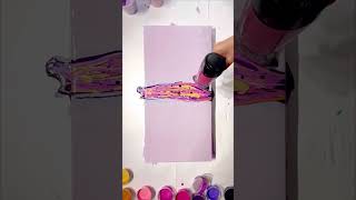 Pastel Violet Dutch Pour 💜 / Fluid Acrylic Painting
