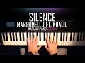 How To Play: Marshmello ft. Khalid - Silence | Piano Tutorial Lesson