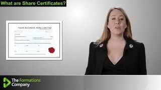 Share Certificates - The Formations Company