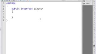 89. Flash & AS3 - Creating interfaces