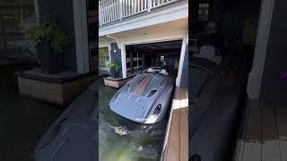 Porsche Boat Starts Up 🚀💨 #viral #reels #shortvideo #cars